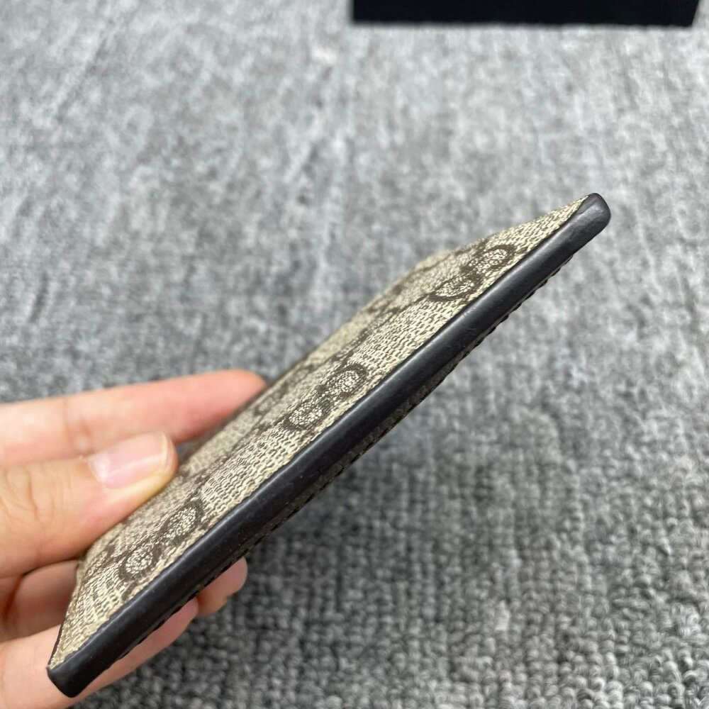 100% Authentic Gucci Ophidia GG Card Case Wallet - Picture 5 of 11